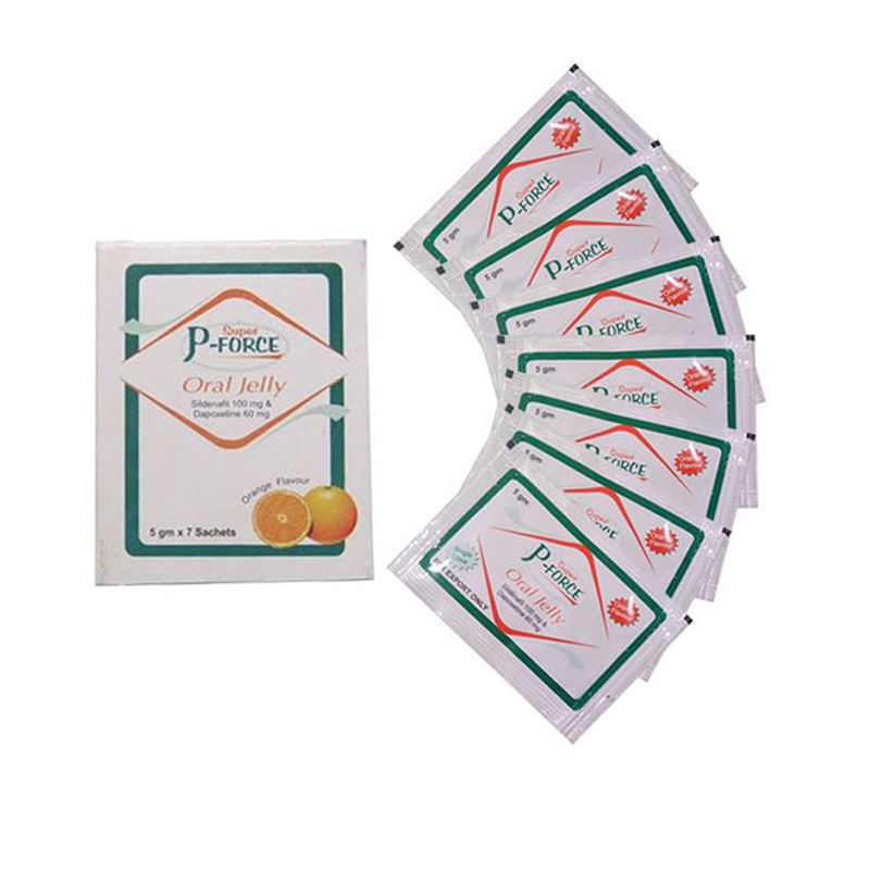 液體果凍威而鋼雙效版 Super P-Force Oral Jelly 160 mg/7包:圖片 2