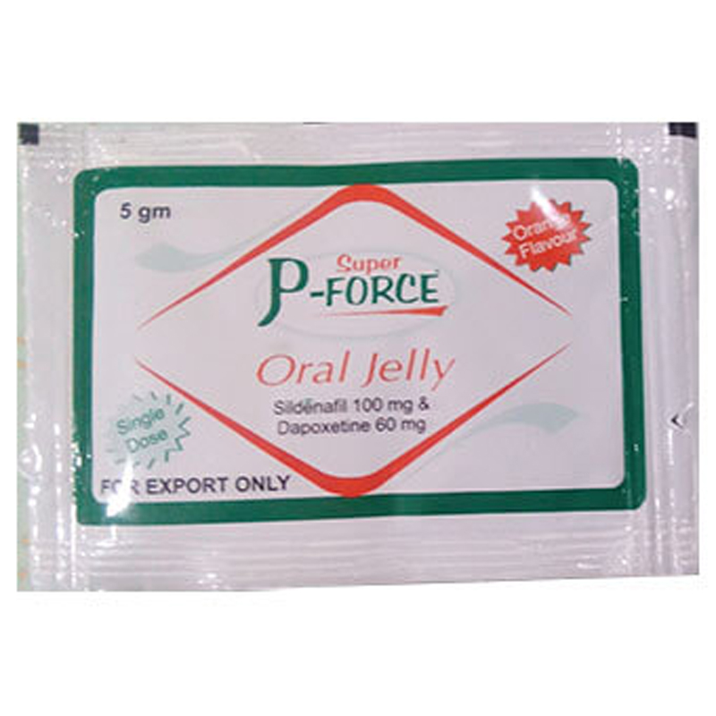 液體果凍威而鋼雙效版 Super P-Force Oral Jelly 160 mg/7包:圖片 3