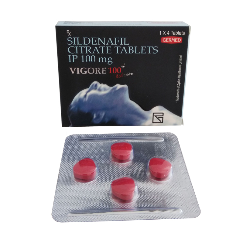 【林林藥局】VIGORA 100mg/4粒 德國紅魔 威而鋼學名藥:圖片 2