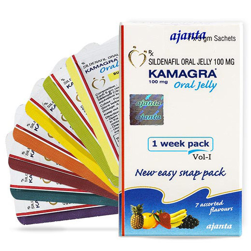 【林林藥局推薦】Kamagra Oral Jelly 100 mg/7包 液態果凍威而鋼 7種口味:圖片 3