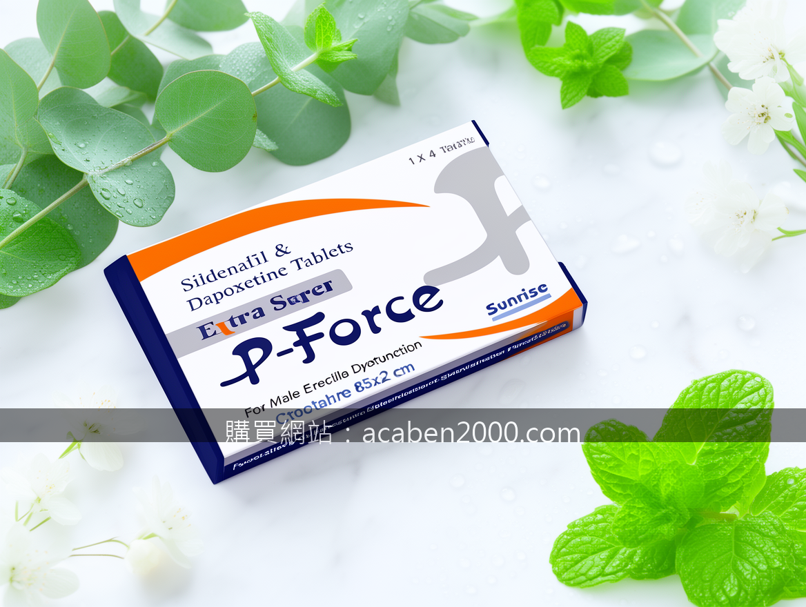 FRESH GREEN LEAVES with water droplets. Place the P-Force Sildenafil & Dapoxetin