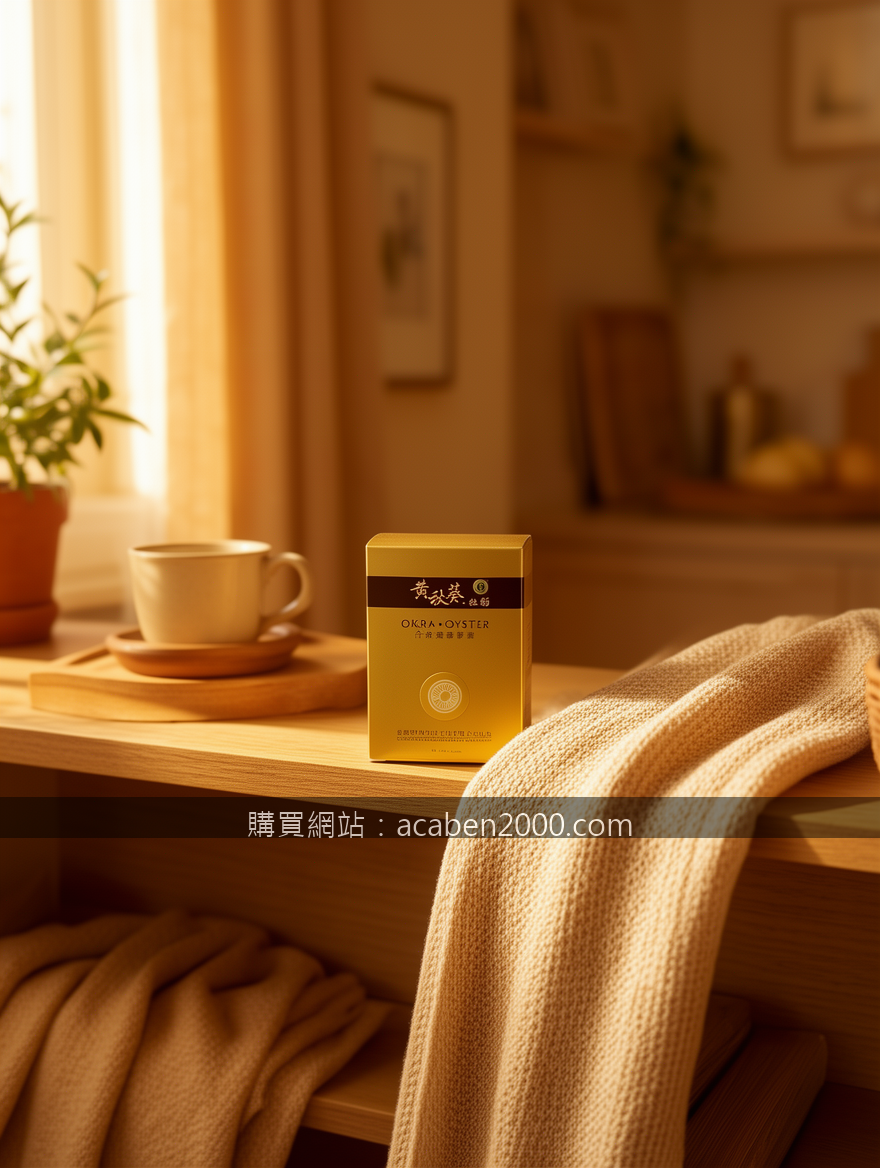 Cozy home lifestyle product photography.
Subject: Place the Okra Oyster Concentr